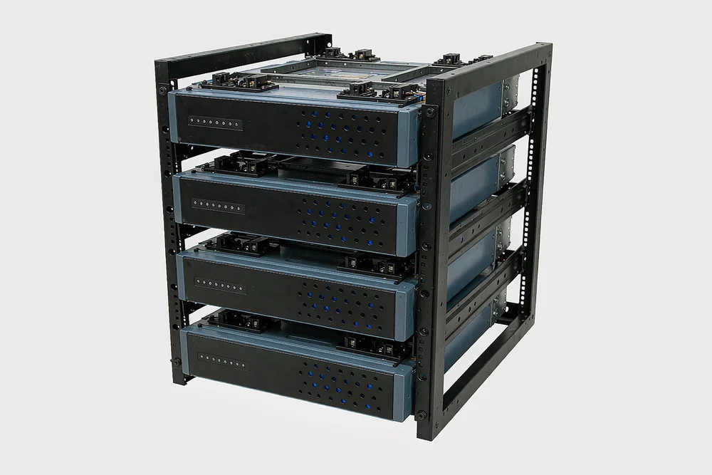 51.2 V rack modular battery modules